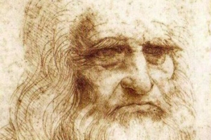 Lukisan Leonardo Da Vinci tentang anatomi manusia